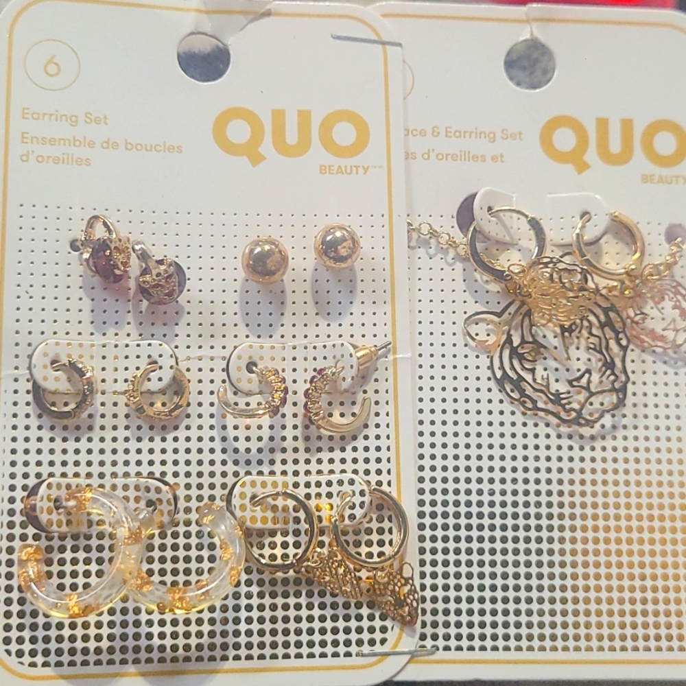 12 PC earrings